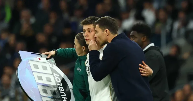 Arda Güler, Xabi Alonso’ya veda etti!