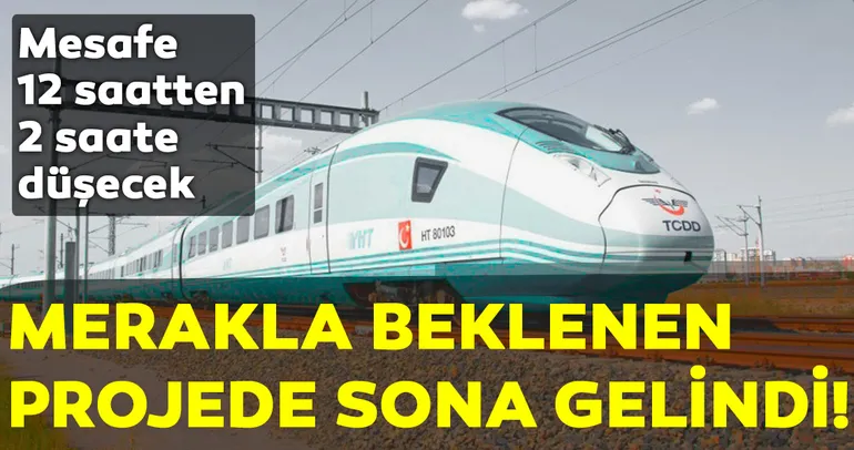 Ankara-Sivas YHTde yüzde 95 gerçekleşme