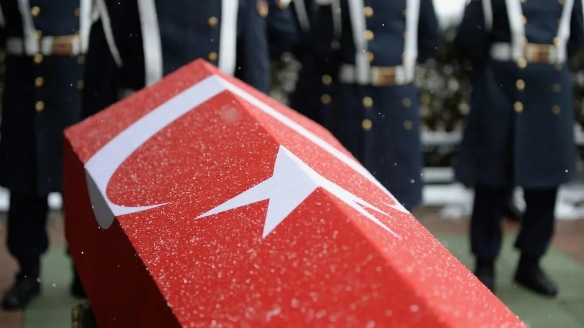 MSB acı haberi duyurdu: 1 askerimiz şehit oldu!