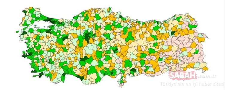 En gelişmiş ilçeler listesini bakanlık paylaştı: İşte Türkiye’nin en gelişmiş 10 ilçesi!