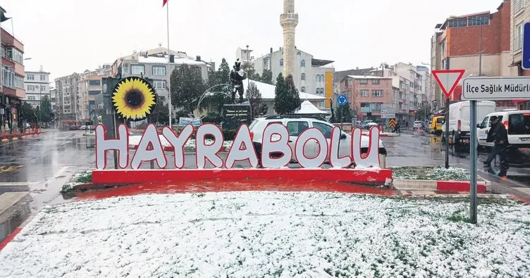 Kar kapıya dayandı
