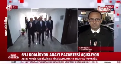 6’lı koalisyon adayı pazartesi açıklıyor | Video