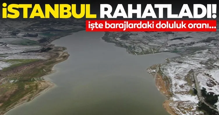 Son dakika: İstanbul’da barajlar doldu! İşte son durum!