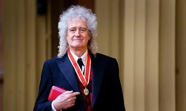 Queen’in gitaristi Brian May şövalye oldu