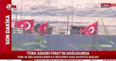 Türk Bayrağı Fırat’ın doğusunda... TSK’nın Fırat’ın doğusuna kara sınırından giriş anı görüntüleri ortaya çıktı!