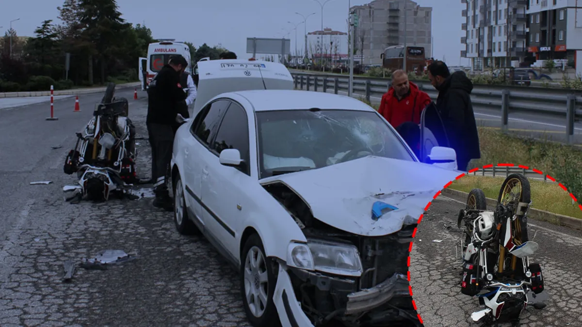Aksaray’da feci kaza! Otomobil motosikletle çarpıştı: 1’i ağır 2 yaralı Aksaray’da feci kaza! Otomobil motosikletle çarpıştı: 1’i ağır 2 yaralı