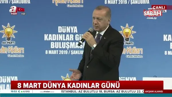 Başkan Erdoğan'dan Kadınlar Günü'ne dair önemli açıklamalar