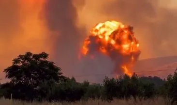Son dakika: Yunanistan’daki yangınlar kontrolden çıktı! Askeri mühimmat deposunda patlama