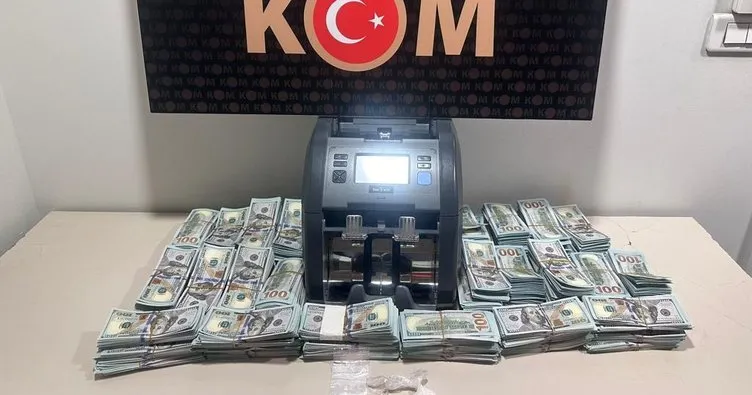 Sahte 580 bin dolarla yakalandılar