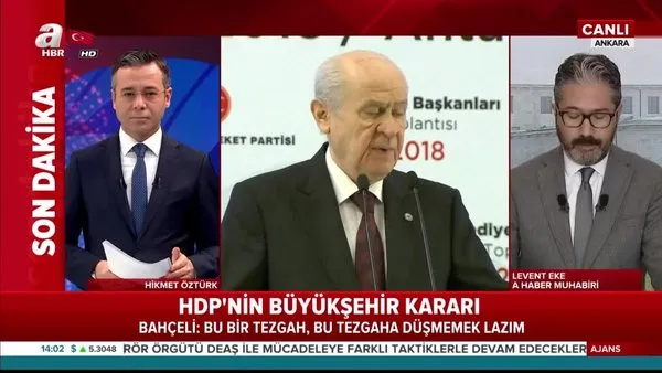 MHP Lideri devlet Bahçeli'den flaş yerel seçim açıklaması