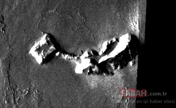 NASA farkında olmadan yayınladı! Uzaylılar tarafından yapılmış bina ve...