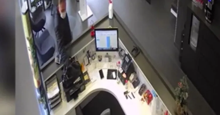 Gözlük hırsızı yakalandı