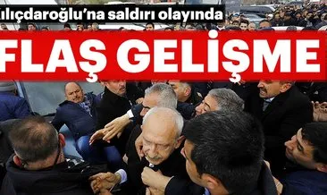Kemal Kılıçdaroğlu’na saldırı olayında son dakika gelişmesi...