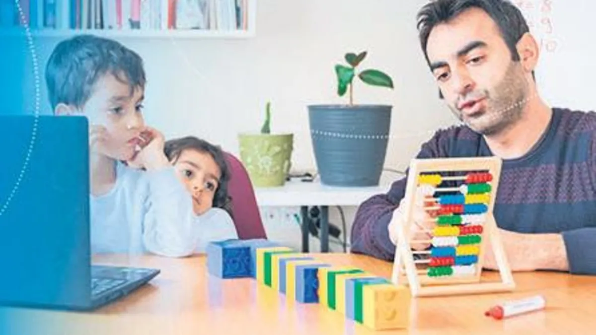 Veliler, çocukları için matematik öğrenecek Veliler, çocukları için matematik öğrenecek