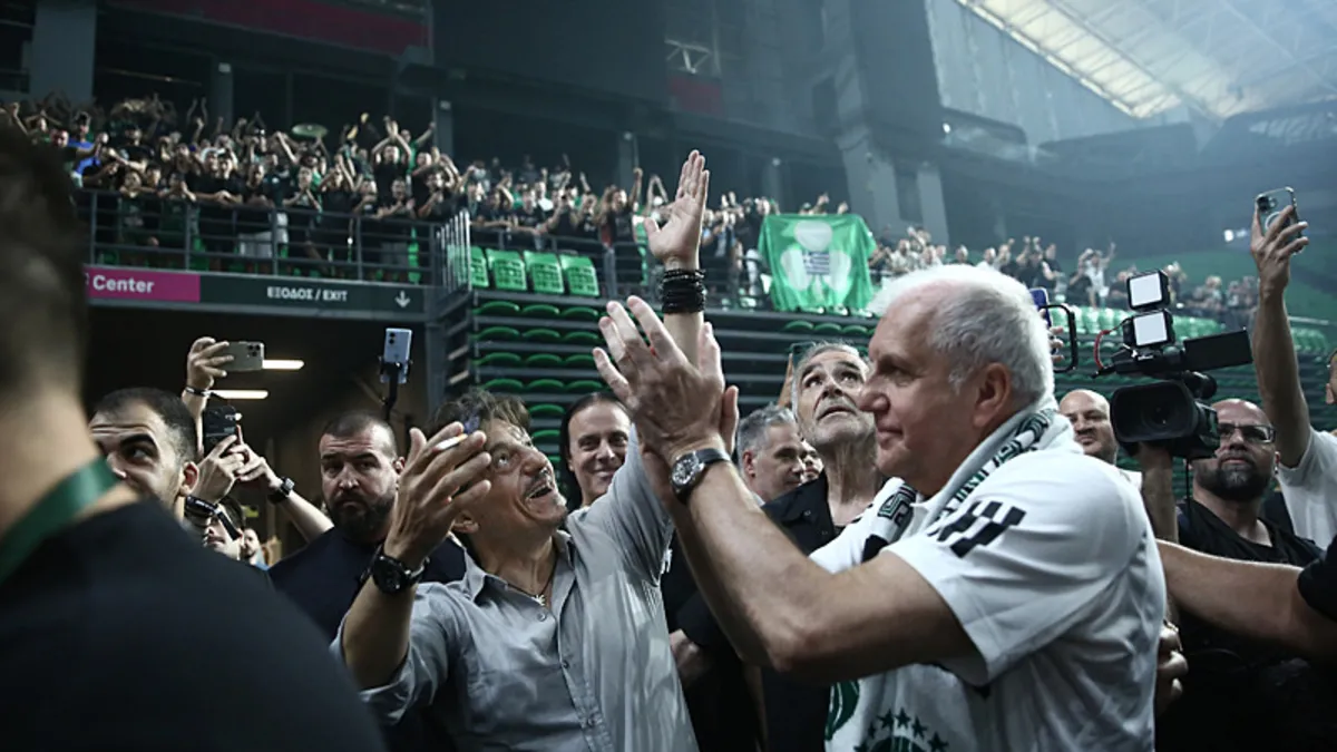 Zeljko Obradovic Panathinaikos imza töreni