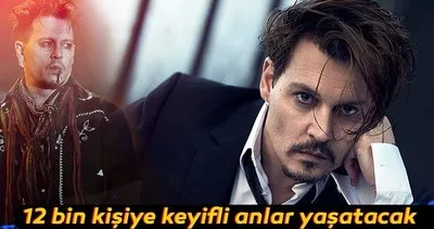 Olay adam Johnny Depp’in sevenlerine büyük müjde! Johnny Depp konser için İstanbul’a geliyor