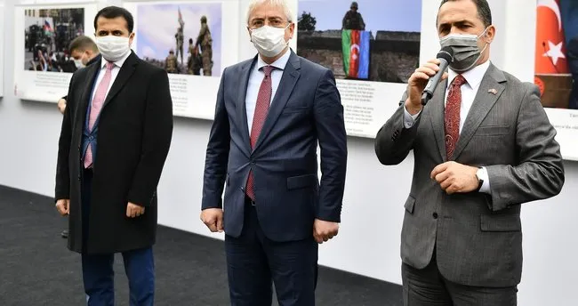 Beyoğlu'nda 'Karabağ Azerbaycan'dır' fotoğraf sergisi açıldı