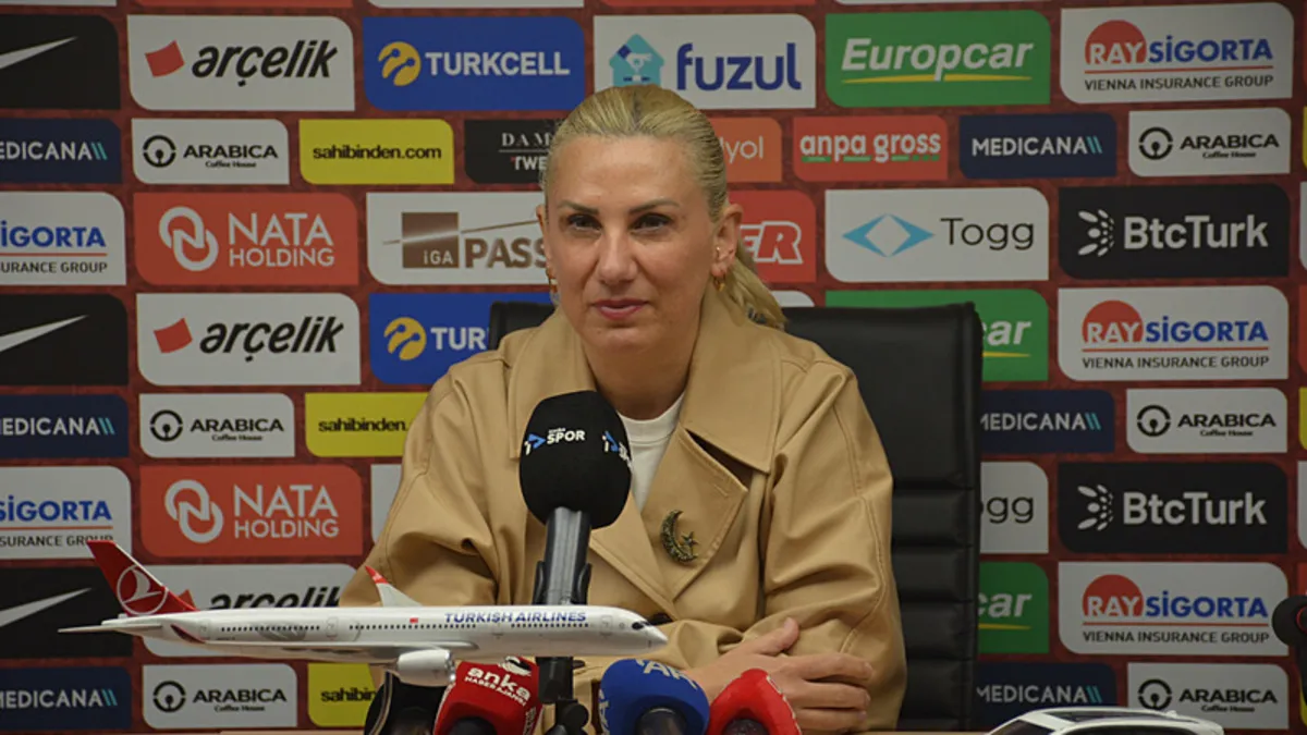 Necla Güngör Kıragası: “İsviçre’ye karşı ilk defa bir puan aldık” Necla Güngör Kıragası: “İsviçre’ye karşı ilk defa bir puan aldık”