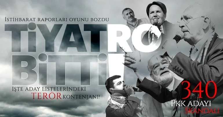 İşte CHP, Saadet Partisi ve İYİ Parti'nin PKK ile bağlantılı adayları!