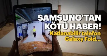 Samsung Galaxy Fold süresiz olarak ertelendi mi?