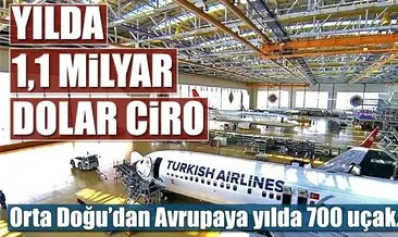 Türk Hava Yolları’ndan THY 1,1 milyar dolar ciroluk uçak bakım merkezi