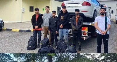 Jandarmadan kaçak göçmen operasyonu #tekirdag