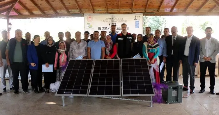 Göçer ailelerin hayatı projelerle aydınlanıyor! 38 göçer aileye güneş enerjisi paneli dağıtıldı