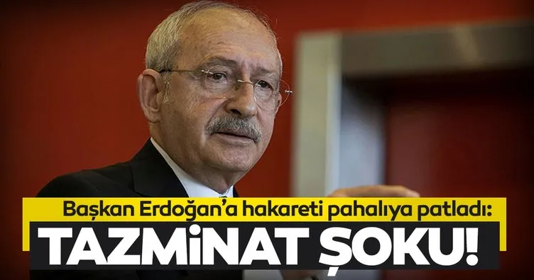 Son dakika haberi: Kılıçdaroğlu’na tazminat şoku! Başkan Erdoğan’a 100 bin TL ödeyecek