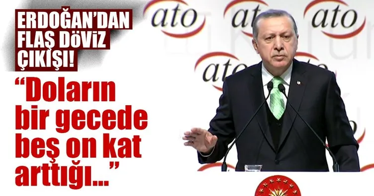 Cumhurbaşkanı Erdoğan’dan flaş faiz ve döviz açıklaması!