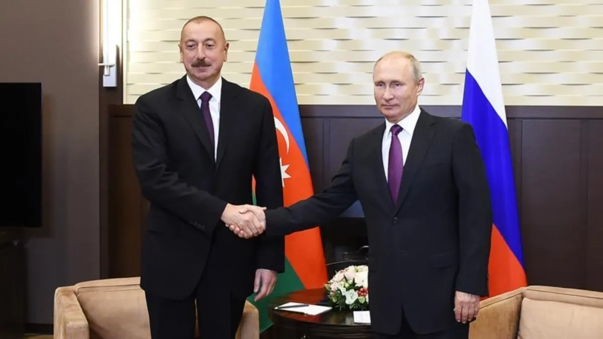 Azerbaycan Cumhurbaşkanı Aliyev’den Putin’e taziye mesajı