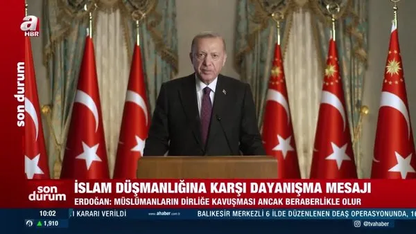 Son Dakika: Başkan Erdoğan'dan ABD'deki MAS-ICNA Kongresine görüntülü mesaj | Video