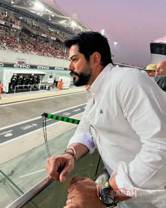 Gözde çift Abu Dabi’de! Burak Özçivit ve Fahriye Evcen’in Formula 1 heyecanı!