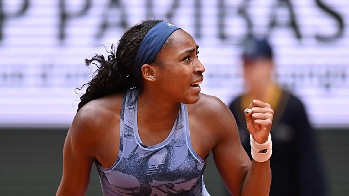 Coco Gauff, Fransa Açık Tenis Turnuvası’nda şampiyon oldu Coco Gauff, Fransa Açık Tenis Turnuvası’nda şampiyon oldu