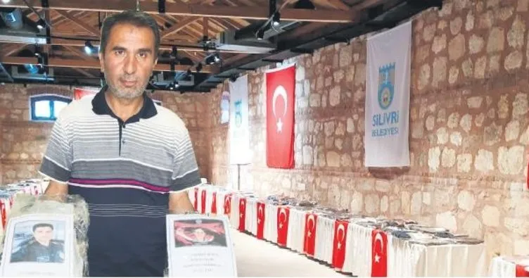 Şehitlerin hatırası ona emanet