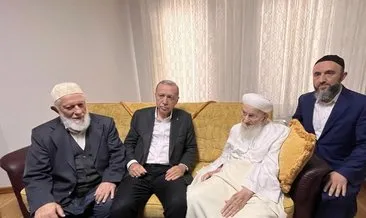 Başkan Erdoğan’dan İsmailağa Cemaati’ne ziyaret