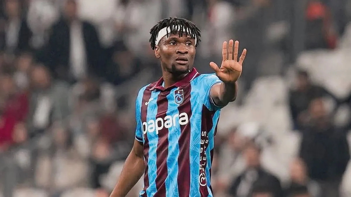Trabzonspor'da Nwaiwu paniği: Rotasyon mu, risk mi?