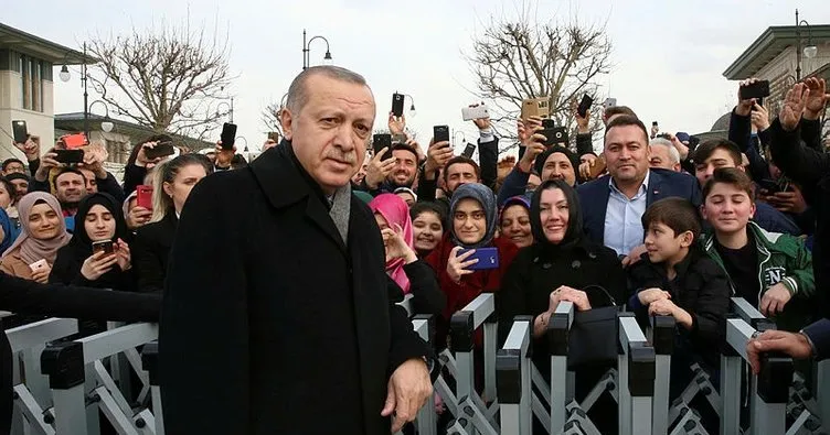 Erdoğan, cuma namazını Beştepe Millet Camisi’nde kıldı