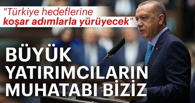 Büyük yatırımcıların muhatabı biziz