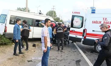 Samsun’da kamyon, öğrenci servisine çarptı: 1 ölü, 4 yaralı