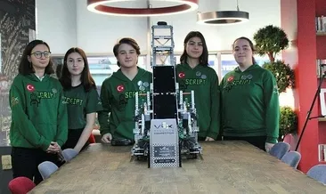 Robot ekibi ABD’de yarışacak