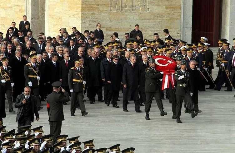 Anıtkabir’de Cumhuriyet Bayramı töreni