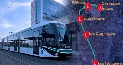 Yeni tramvay hattı geldi! Sadece 15 dakikada gidilecek: Bugün hizmete girdi