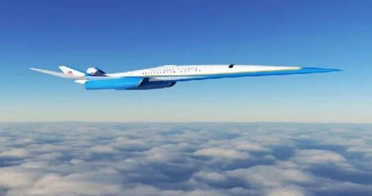 Süpersonik uçak için tarih belli oldu: Görülmemiş...