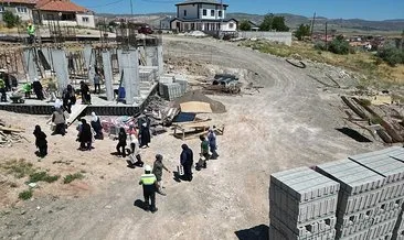 Cami inşaatında gönül seferberliği #sivas