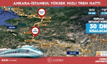 Ankara-İstanbul YHT seferleri yarım saat kısalacak #bilecik
