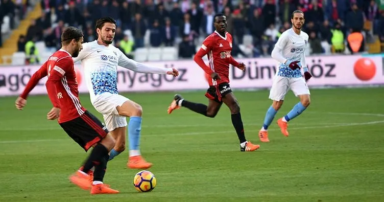 Trabzonspor, Sivas deplasmanında kazandı