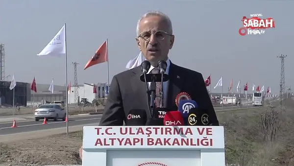 Bakan Uraloğlu, Diyarbakır-Bismil-Batman kara yolu açılışını gerçekleştirdi | Video