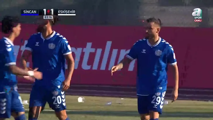 GOL | Sincan Belediyesi Ankaraspor 1-1 Eskişehirspor