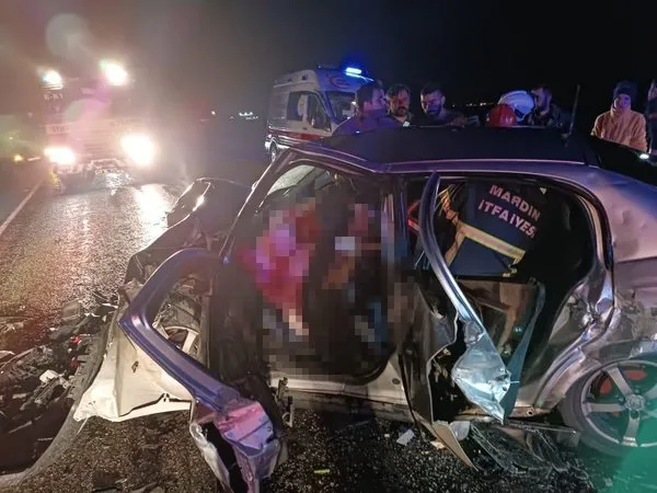 Mardin'de katliam gibi kaza: 3 ölü, 2 yaralı! -