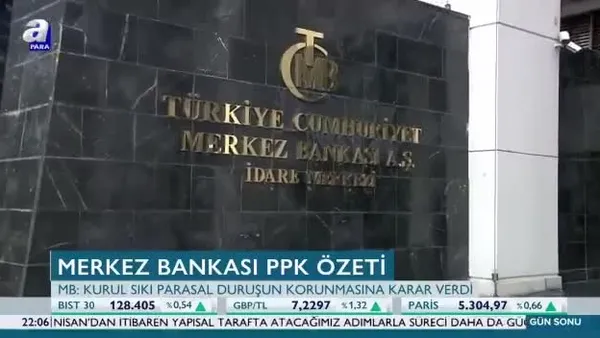 Merkez Bankası PPK özeti yayımlandı